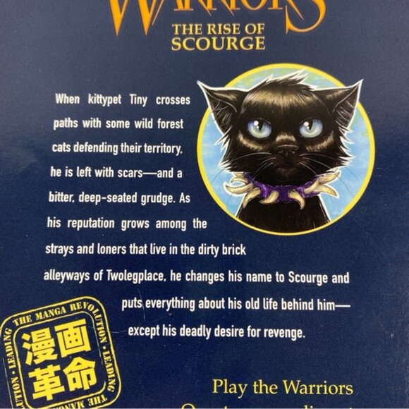 Warriors The Rise of Scourge Manga Book by Erin Hunter - Picture 3 of 12